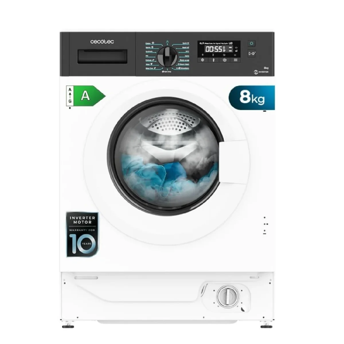 Máquina de lavar roupa Bolero DressCode 840 BI Inverter A