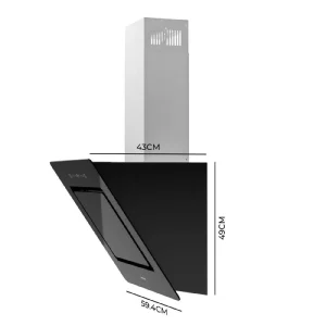 Bolero Flux DT 608002 Glass Black A++
