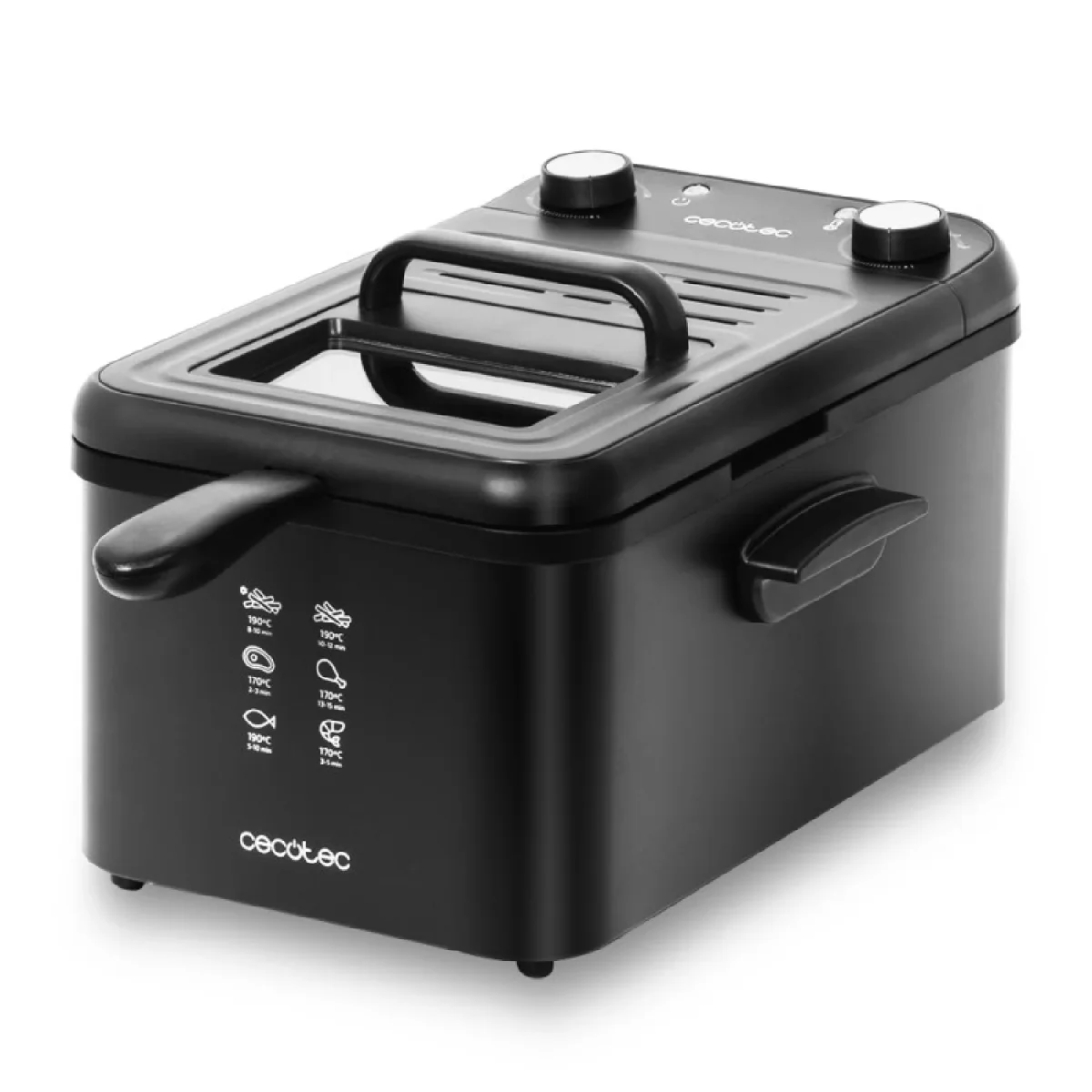 Fritadeira Cecotec Cleanfry Infinity 3000 Black