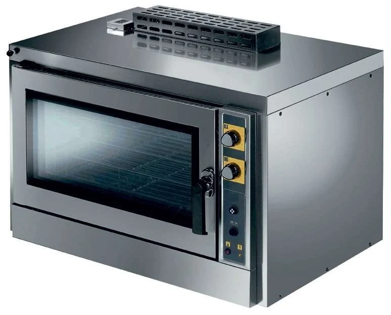 Forno de convecção a gás c/ humidificação 5 tabuleiros GN1/1 KF1001GIXAL Linha PADOVA