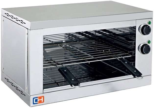Salamandra Elétrica Resistencia Superior 2200W 600x300x360h mm c/ Temporizador S4530T