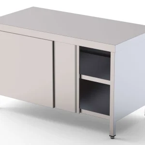 Estante Adicional Aço Inox p/ Mesa de Trabalho Fundo 600 c/ Comprimento de Mesa 1100 mm WTA601100AS