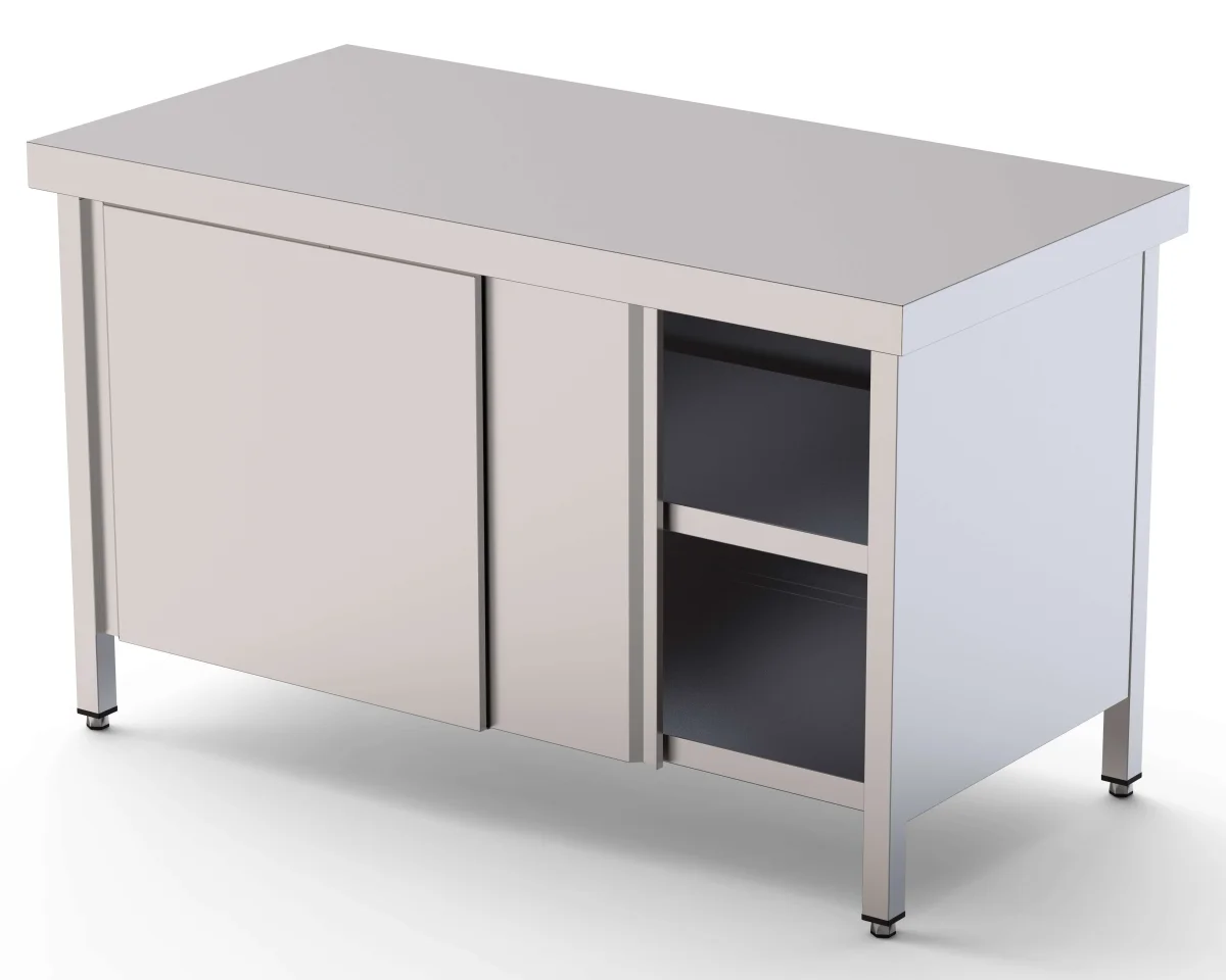 Estante Adicional Aço Inox p/ Mesa de Trabalho Fundo 800 c/ Comprimento de Mesa 800 mm WTA800800AS
