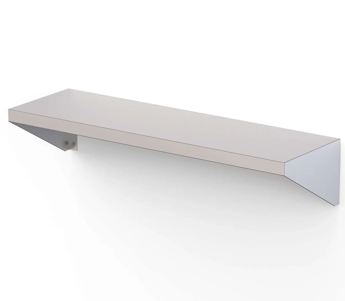 Estante Mural em Aço Inox Fundo 300 – 600x300x200 mm WMS10630200