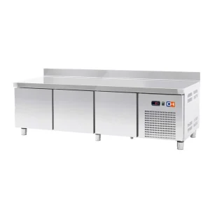 Mesa Baixa GN1/1 Refrigerada 3 Portas Fundo 700 de 1792 x700 x600h mm CORDOBA TRCHB-180