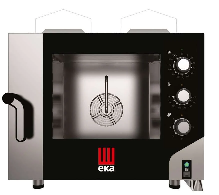Forno a gás de convecção MILLENIAL SMART Pastelaria/Panificação 4 Tabuleiros 600×400 Mm MKF464GS Linha PADOVA