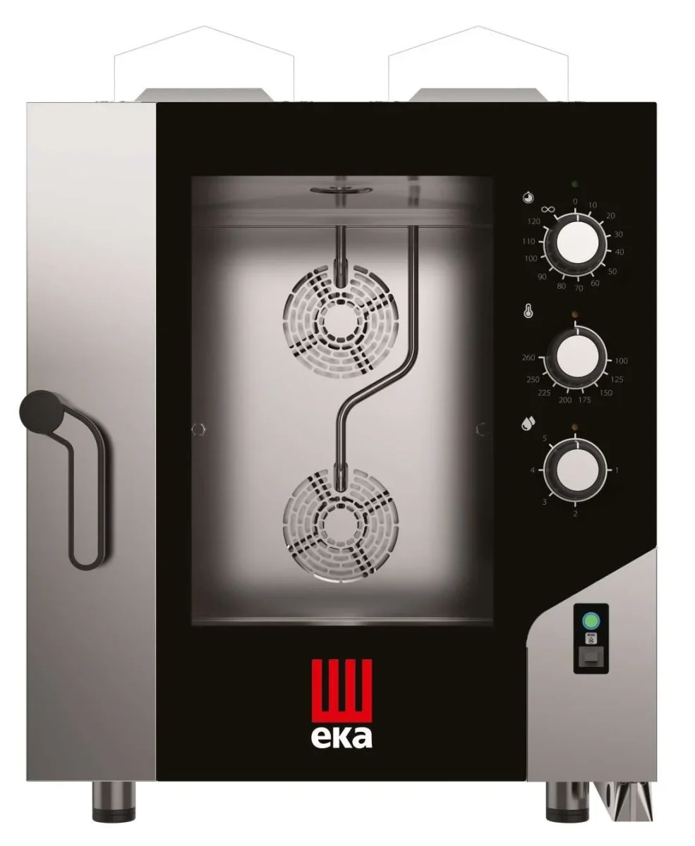 Forno a Gás Convecção Millenial Smart Gastronomia 7 Bandejas Gn1/1 mm MKF711GS Linha Padova