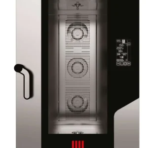 Forno a gás de convecção MILLENIAL BLACK MASK Gastronomia 11 Tabuleiros GN1/1 MKF1111GBM Linha PADOVA