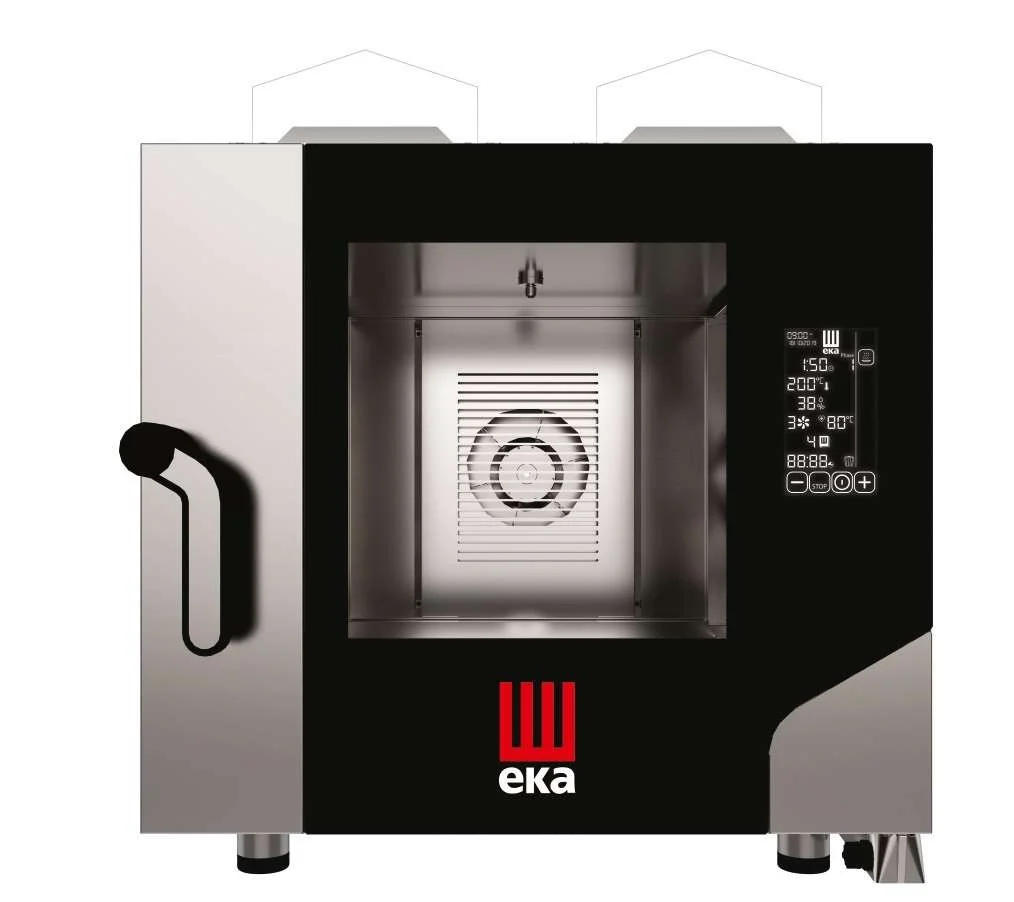 Forno a Gás Convecção Millenial Black Mask Gastronomia 5 Bandejas Gn1/1 MKF511GBM Linha Padova