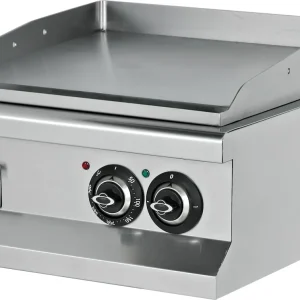 Frytop Elétrico de Bancada Liso Aço Retificado 12 Mm 7,2 Kw 600x635x285h mm EMP6IE020 Linha 600 Estambul