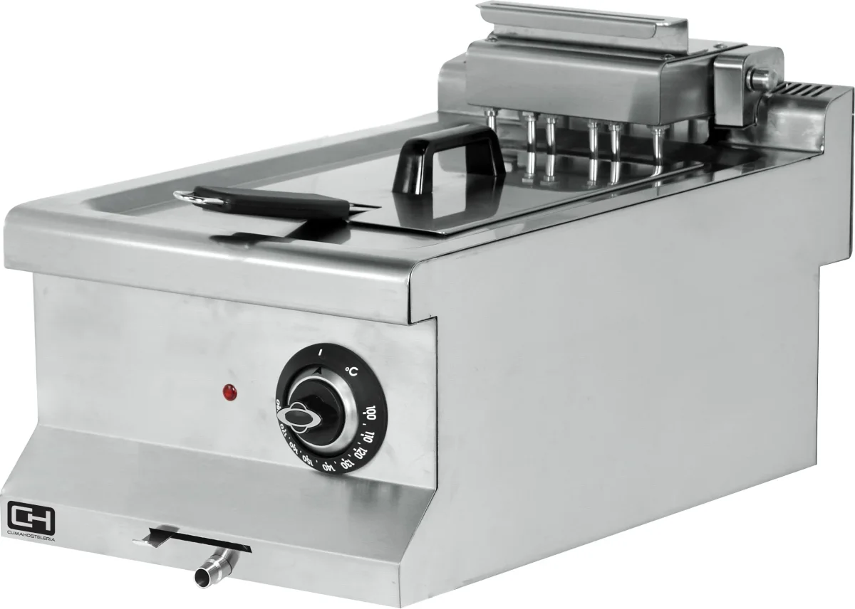 Fritadeira elétrica de bancada 10 litros 7,2 kW 400x635x285h mm EMP6FE010 Linha 600 ESTAMBUL