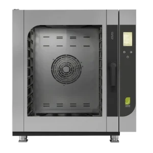 Forno a Gás - Misto Digital Full Touch 10 GN1/1-60x40 - Com Controlo de Humidade e Lavagem Automática CHEFMATE MBM CMFG10-HUWU (Gás Propano)