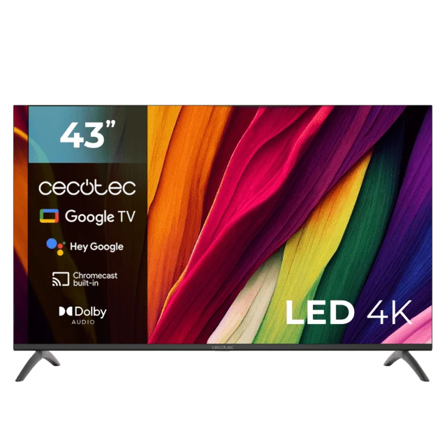 TV CECOTEC A4 series ALU40043 43” 4K UHD GOOGLE TV