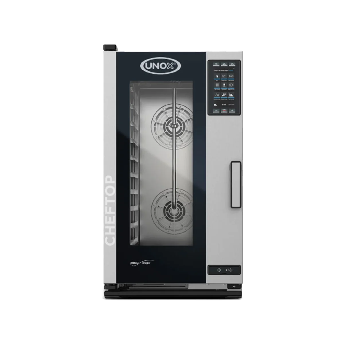 Forno - UNOX Cheftop Mind.MapsTM Elétrico COMPACT 10 GN 1/1