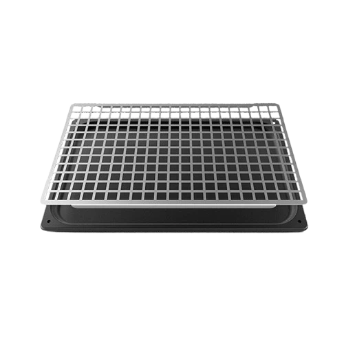Grelha Removível em aço c/ Tabuleiro antiaderente de Recolha de Gordura – UNOX GN 1/1 TG840 (20 mm)