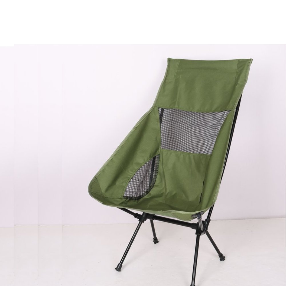 Cadeira para Camping Dobrável com Tela Sortida Assento Confortável Suporte Até 120kg Portátil Praia Pesca - Image 4